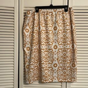 Nuggles Yellow and White skirt!